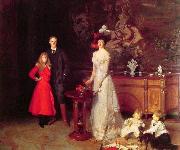 John Singer Sargent, Sargent  Familie Sitwell